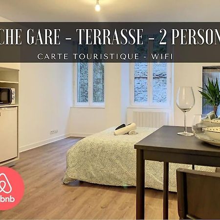 Gambetta - Studio - Terrasse - Proche Gare Apartamento Morlaix Exterior foto