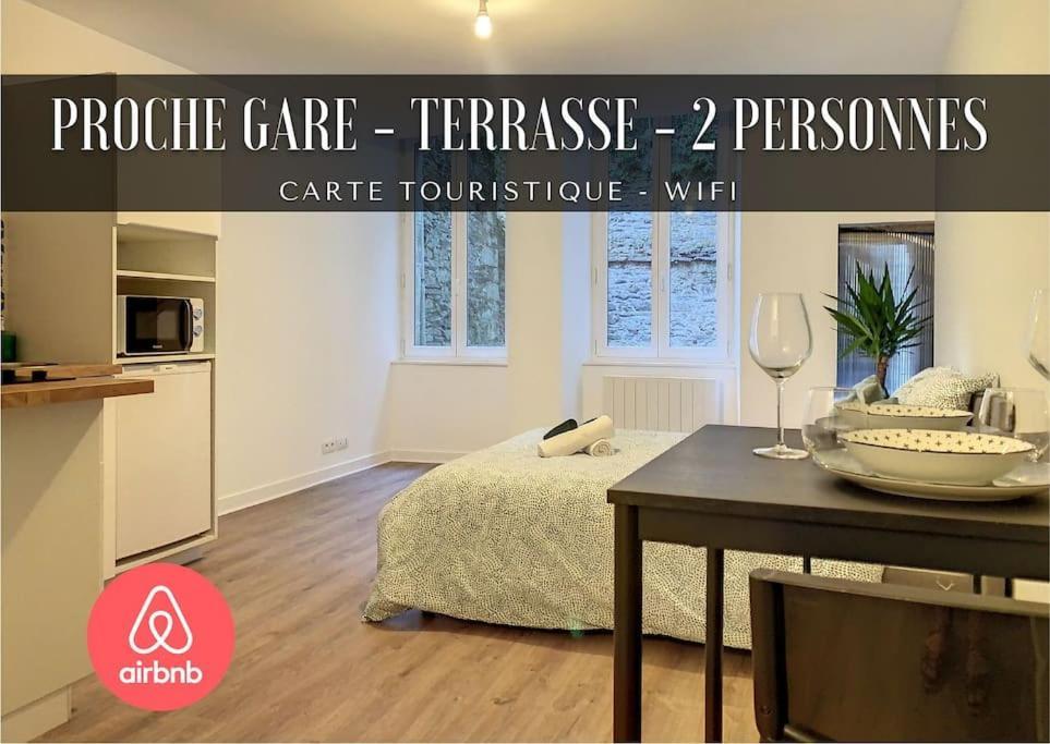 Gambetta - Studio - Terrasse - Proche Gare Apartamento Morlaix Exterior foto